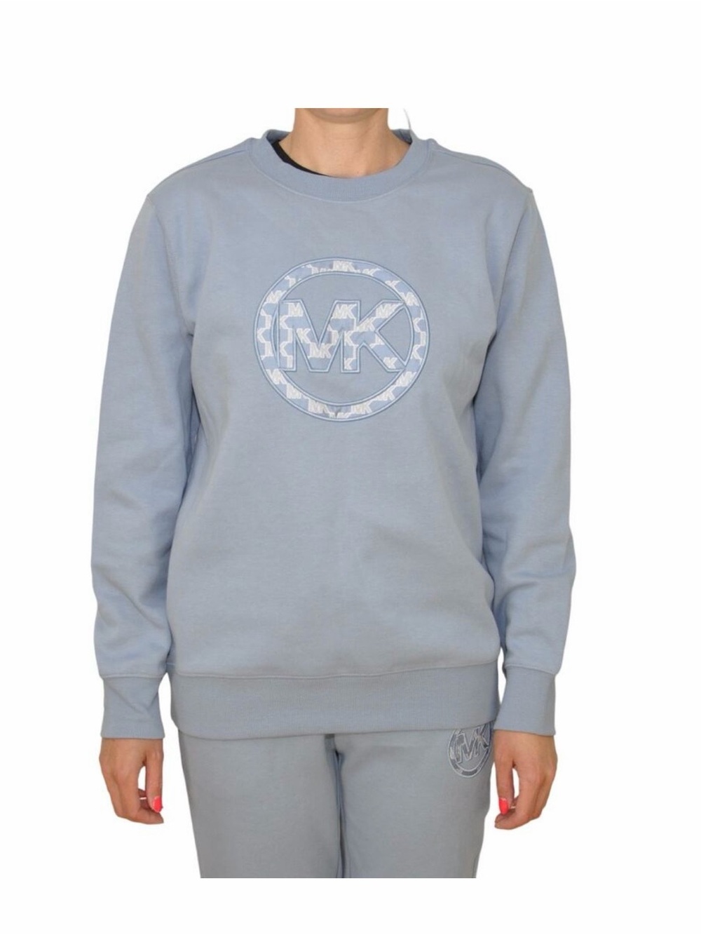 Michael Kors Logo Charm Sweatshirt XL NWT
